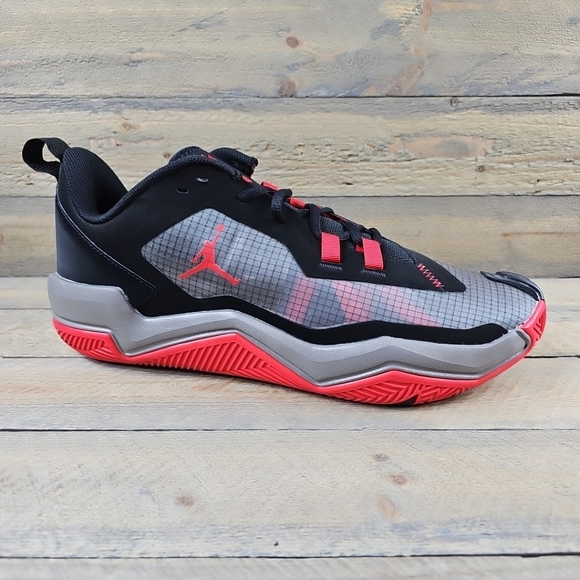 Nike Jordan One Take 4 Black/Red/Grey Low Men's Basketball Shoes